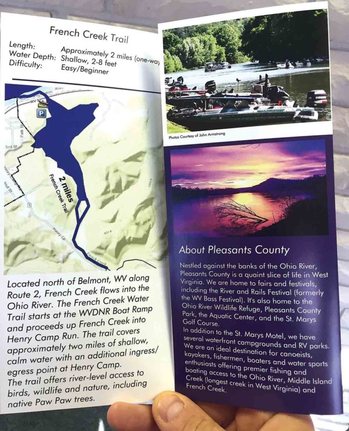Pleasants County Convention and Visitors Bureau unveils water trail